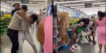 Alldaynews.gr Η τρομακτική στιγμή που πελάτες εξουδετερώνουν βιαστή μέσα σε σούπερ μάρκετ (video)