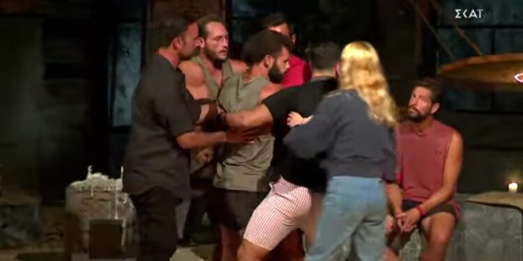 Alldaynews.gr Μακελειό στο Survivor: Πρωτοφανής καυγάς παικτών – Τους χώριζαν Λιανός και προσωπικό της παραγωγής (video)