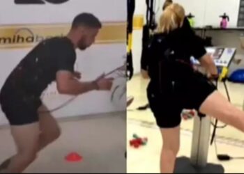 Πισπιρίγκου και Δασκαλάκης στο γυμναστήριο 3 μήνες μετά τον θάνατο της Μαλένας[video]