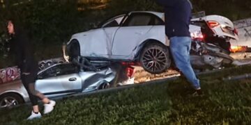 Ασύλληπτη Τραγωδία-Νεκρός 35χρονος: Τον Σκότωσε αυτοκίνητο που έπεσε απο την αερογέφυρα της Π. Ράλλη[video]