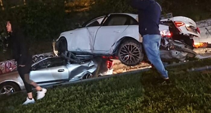 Ασύλληπτη Τραγωδία-Νεκρός 35χρονος: Τον Σκότωσε αυτοκίνητο που έπεσε απο την αερογέφυρα της Π. Ράλλη[video]