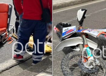 Τραγωδία Πριν Λίγο:  Νεκρός νεαρός μοτοσικλετιστής[Σκληρή Εικόνα]