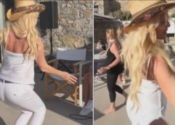 Μαρίνα Πατούλη: Τρέλανε τη Μύκονο-Η νέα εμφάνισή της με καουμπόικο καπέλο