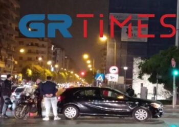 Θεσσαλονίκη: Σύγκρουση ΙΧ με μοτοσικλέτα – Στο νοσοκομείο ένας τραυματίας