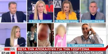Alldaynews.gr Παγώνη για Πισπιρίγκου: Αποκλείεται οι γιατροί να χρησιμοποίησαν κεταμίνη στην Τζωρτζίνα