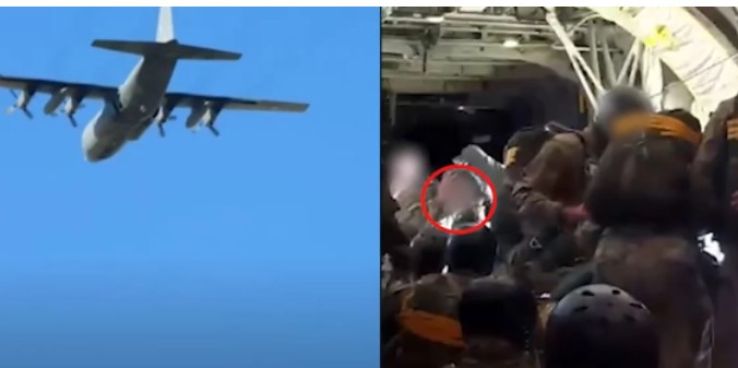 Τραγικό συμβάν σε άσκηση: Έλληνας αλεξιπτωτιστής κρεμάστηκε με αλεξίπτωτο στο C-130