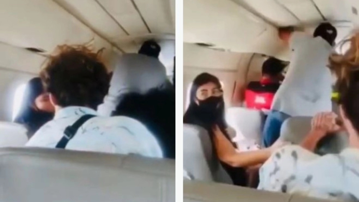 Επιβάτες αεροπλάνου κρατούσαν κλειστή, με τα χέρια, την πόρτα που άνοιξε εν πτήση, μέχρι να το προσγειώσει ο πιλότος (video)