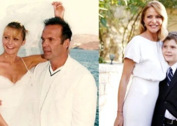 Τον έστειλε μόνο του στην Αμερική: Ο 14χρονος γιος της Μπαλατσινού, Μάξιμος Κωστόπουλος στο 1ο του σόλο ταξίδι