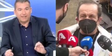 Alldaynews.gr On air εκνευρισμός του Γιώργου Λιάγκα με τον Σπύρο Μπιμπίλα: «Έριξε τη μπάλα έξω, ότι φταίνε οι δημοσιογράφοι»