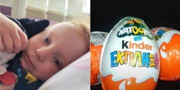 Alldaynews.gr Μητέρα περιγράφει τα συμπτώματα σαλμονέλας μετά από κατανάλωση αυγού Kinder
