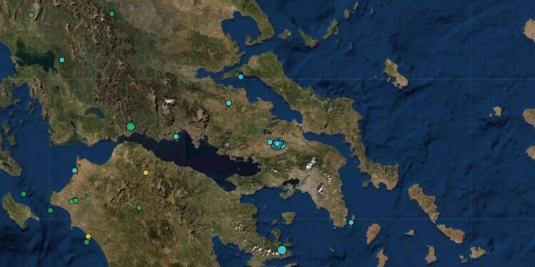 Σεισμός στη Βοιωτία, κοντά στη Θήβα, αισθητός και στην Αττική