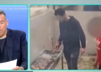 Έξαλλος Γιώργος Λιάγκας με Μάνο Δασκαλάκη και το ψήσιμο αρνιού: «Έχω τρελαθεί τελείως, δεν αντέχω άλλο» (video)