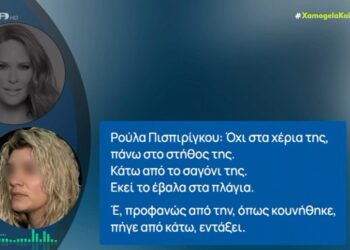 Ρούλα Πισπιρίγκου: «Η αναζήτηση της κεταμίνης έγινε μόνο την ημέρα της σύλληψής μου. Δεν έχει ξαναγίνει»