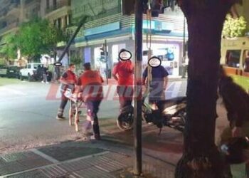 Νεαρός επιχείρησε να κρεμαστεί από φανάρι – Τον έσωσε περαστικός (φωτο, video)