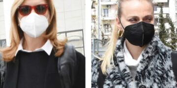 Δίκη Φιλιππίδη: ”Πλακώθηκαν” έξω απο την αίθουσα η Ελπίδα Νίνου με τη Λένα Δροσάκη[video]