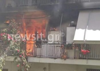 Ασύλληπτη Τραγωδία Νωρίτερα: Φωτιά σε διαμέρισμα στο Νέο Ψυχικό-Μόλις είχε γίνει γιαγιά η 63χρονη που πέθανε