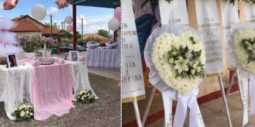 Σαν Αρχαία Τραγωδία: Ροζ μπαλόνια και κουφέτα στο τελευταίο αντίο στην 3χρονη Κατερίνα[photos]