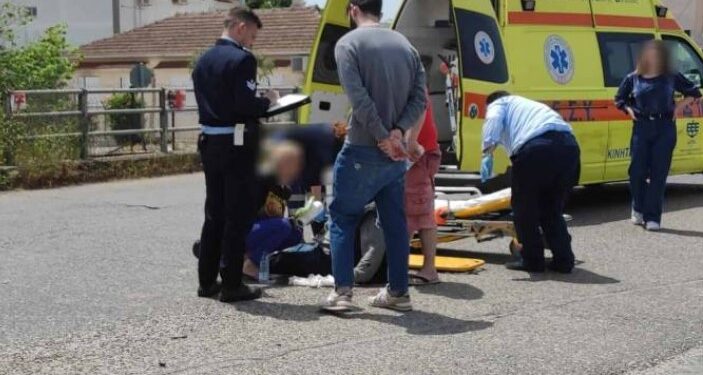 Σύγκρουση Ι.Χ. με ηλεκτρικό ποδήλατο – Στο νοσοκομείο ο αναβάτης[photos]