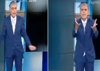 Νίκος Ευαγγελάτος: Έξαλλος στον αέρα της εκπομπής – Φώναζε «οι μάγκες της φακής»[video]