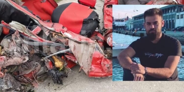Θρήνος για τον 24χρονο Σωτήρη-Σοκάρουν οι εικόνες από το τροχαίο δυστύχημα