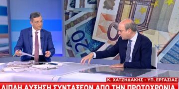 Alldaynews.gr Χατζηδάκης: Ξεπάγωμα συντάξεων και διπλή αύξηση από την πρωτοχρονιά του 2023