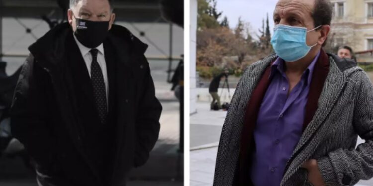 Alldaynews.gr Κούγιας και Μπιμπίλας «σφάχτηκαν» έξω από τα δικαστήρια: «Είσαι αμόρφωτος καραγκιόζης»