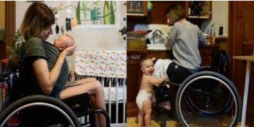 Από μικρή ζω πάνω σε ένα αναπηρικό αμαξίδιο, αλλά τα κατάφερα και έγινα μια καλή μαμά