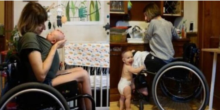 Από μικρή ζω πάνω σε ένα αναπηρικό αμαξίδιο, αλλά τα κατάφερα και έγινα μια καλή μαμά