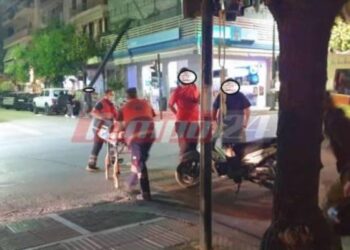 Νεαρός άνδρας επιχείρησε να κρεμαστεί από… φανάρι! – Τον έσωσε περαστικός την τελευταία στιγμή[video]