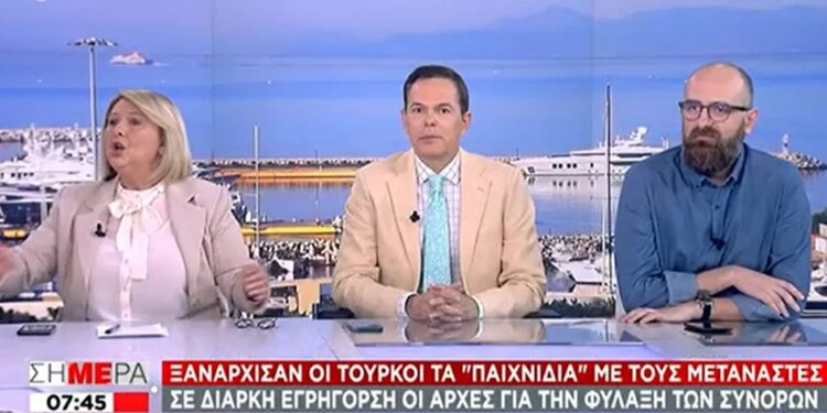 Alldaynews.gr Εκτός ελέγχου η Βούλτεψη: «Είσαι η ντροπή της δημοσιογραφίας» είπε στον Νίκο Σβέρκο