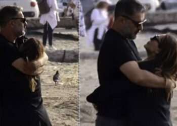 Τρελός έρωτας Βανδή-Μπισμπίκη! Καυτά φιλιά σε δημόσια θέα στη Θεσσαλονίκη![photos]