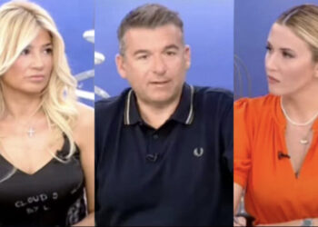Γιώργος Λιάγκας σε Φωτεινή Πετρογιάννη: “Μας το παίζεις μάγκας μέσα στην εκπομπή;” (video)
