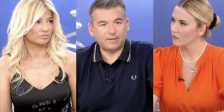Alldaynews.gr Γιώργος Λιάγκας σε Φωτεινή Πετρογιάννη: “Μας το παίζεις μάγκας μέσα στην εκπομπή;” (video)