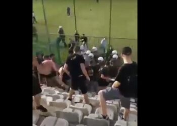 Ένταση και χημικά σε ποδοσφαιρικό αγώνα στη Θεσσαλονίκη (video)