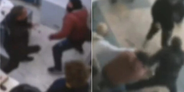 Alldaynews.gr Καρέ-καρέ το μαχαίρωμα μεταξύ διανομέων στη Βούλα: Για μια παραγγελία (video)