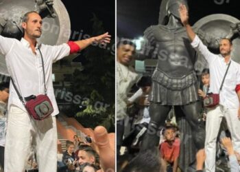 Κατσαούνης-Survivor: «Γκρέμισαν τα τείχη» στα Φάρσαλα στην επιστροφή του![photos][video]