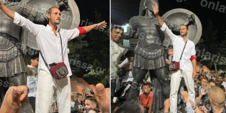 Κατσαούνης-Survivor: «Γκρέμισαν τα τείχη» στα Φάρσαλα στην επιστροφή του![photos][video]