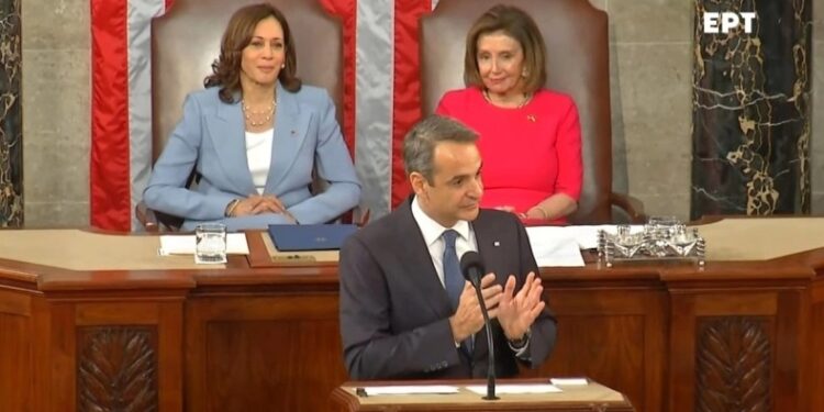 Alldaynews.gr Η ιστορική ομιλία του Μητσοτάκη στο Κογκρέσο: «Δεν θα δεχτούμε αμφισβήτηση της εθνικής μας κυριαρχίας – Ιδιαίτεροι οι δεσμοί ανάμεσα στα δύο έθνη μας» (video)