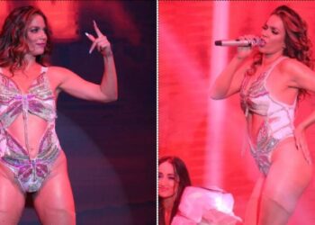 Στικούδη: «Άναψε φωτιές» on stage-Το απίθανο κορμί της 7 μήνες μετά την γέννηση του γιου της![photos]