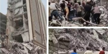 Alldaynews.gr Κατέρρευσε κτίριο 10 ορόφων στο Ιράν – Τουλάχιστον 5 νεκροί και 80 εγκλωβισμένοι