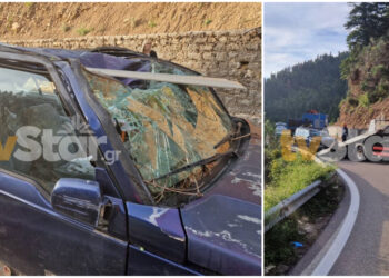 Alldaynews.gr Τραγωδία στην Ευρυτανία: Αυτοκίνητο με τρεις επιβάτες έπεσε σε γκρεμό – Ένας νεκρός (φωτο)