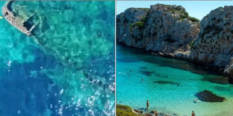 Σαν την Ζάκυνθο χωρίς πολύ κόσμο-Το παραδεισένιο νησάκι ”Ερπετό” με το άγνωστο ναυάγιο