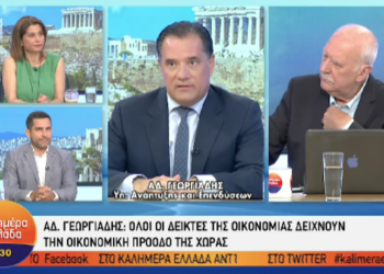 Γεωργιάδης: «Όλοι μας έχουμε δυσκολίες, αλλά η χώρα τα πηγαίνει καλά οικονομικά- Δεν μπορούμε να παίρνουμε κάθε μέρα μέτρα» (video)