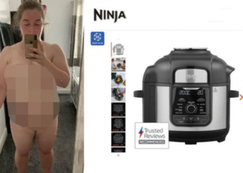 Βρετανίδα πόσταρε γυμνή σέλφι μαζί με αγγελία για φριτέζα αέρος