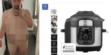 Alldaynews.gr Βρετανίδα πόσταρε γυμνή σέλφι μαζί με αγγελία για φριτέζα αέρος