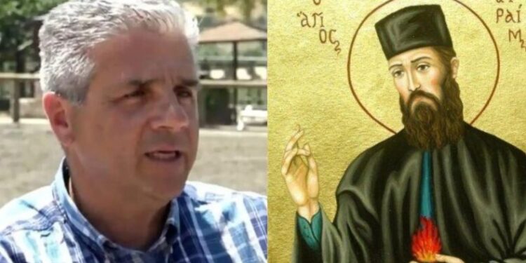 Βάϊος Σύρρος: «Πήγα στον Άγιο Εφραίμ, έβαλα βαμβάκι με λαδάκι πάνω στον όγκο και ξαφνικά μύρισε παντού μύρο»
