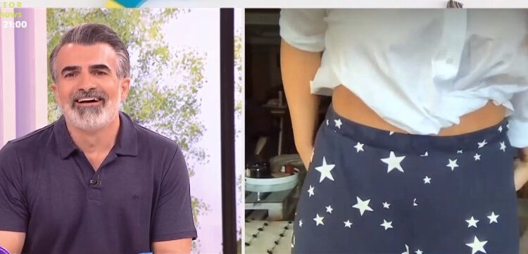 Σίσσυ Χρηστίδου: Βγήκε με τις πιτζάμες On Air! [video]