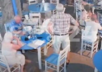 Σοκ σε εστιατόριο: Παραλίγο να πνιγεί από πεπόνι σε ταβέρνα – Δείτε πώς τον έσωσαν