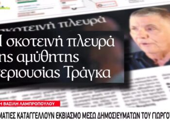 Επιχειρηματίες καταγγέλλουν εκβιασμό μέσω δημοσιευμάτων του Γιώργου Τράγκα