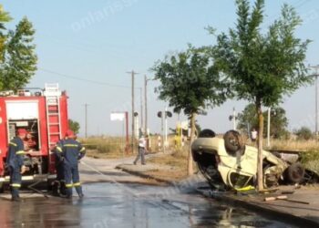 Τραγωδία Νωρίτερα: Τρένο συγκρούστηκε με αυτοκίνητο-Νεκρός 34χρονος[Σοκαριστικές Εικόνες]